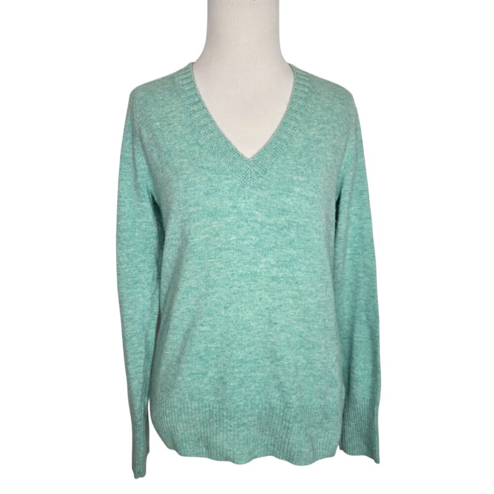 J Crew Women Lightweight Sweater Classic Wool Cashmere Preppy Soft Small